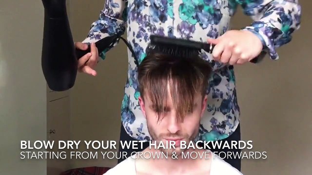 Male Model David Beckham Undercut Inspired Hair Tutorial 2015