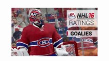 NHL 16 Top 10 Rated Goalies with Highlights!