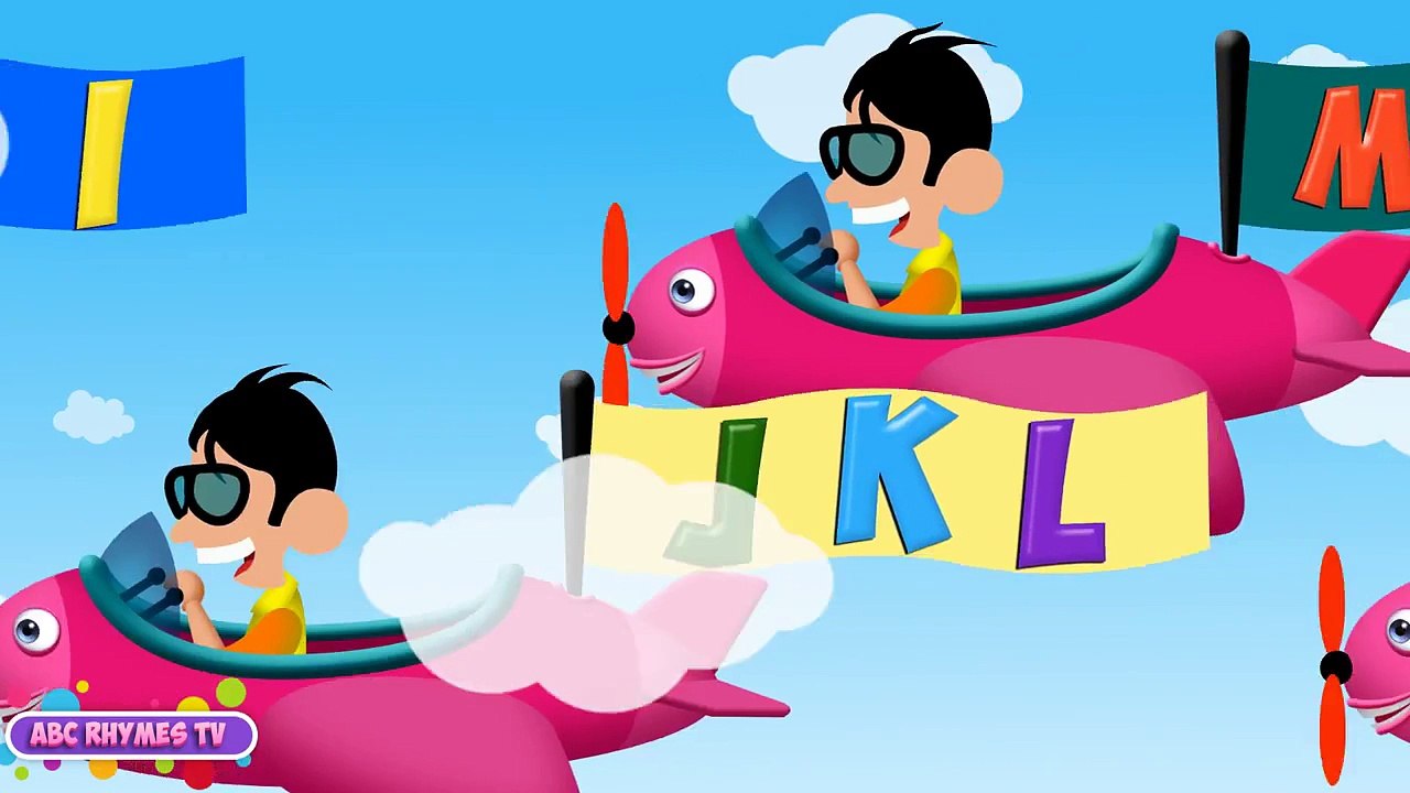 ABC Songs for Children | Airplane Alphabet Song