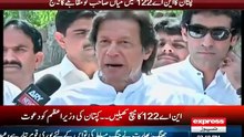 Imran Khan Media Talk Before Leaving For Lahore - 29th August 2015