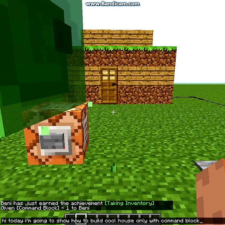 Minecraft How To Build Cool House Only With One Code