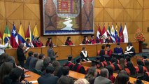 Los entretelones de una ceremonia de graduación en la Andina