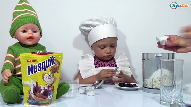 ✔ Baby Born Doll. Десерт для Куклы Бэби Борн от Повара Ярославы. Oyuncak Bebek. Серия 24 ✔
