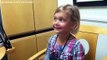 4 year old hears her own voice for the first time