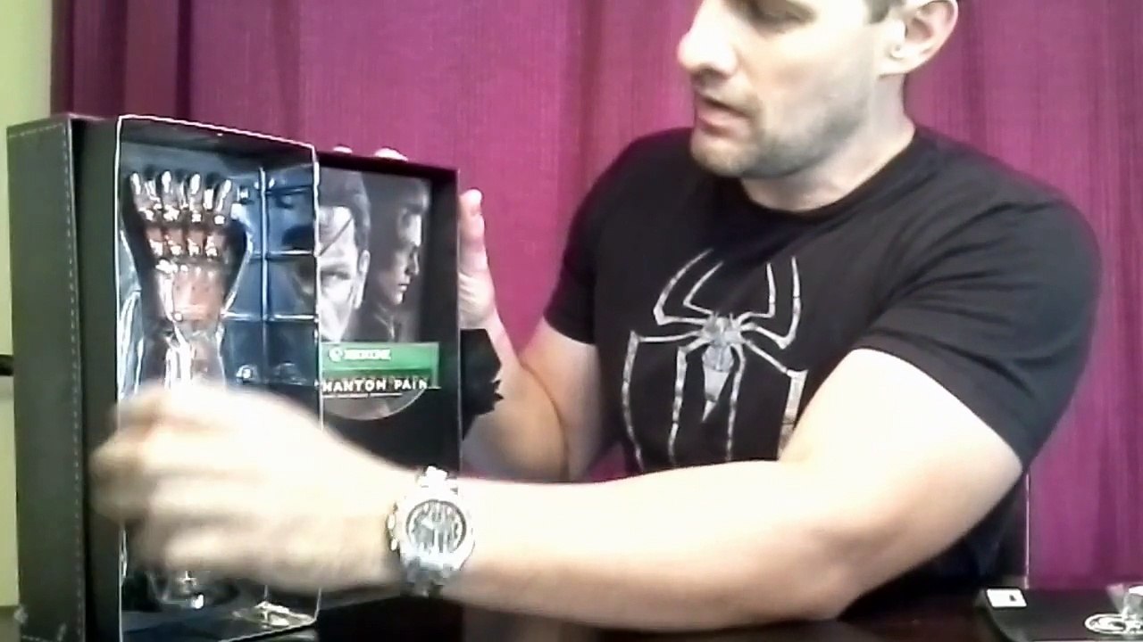 Unboxing: Déballage de Metal Gear Solid V: The Phantom Pain Collector's Edition