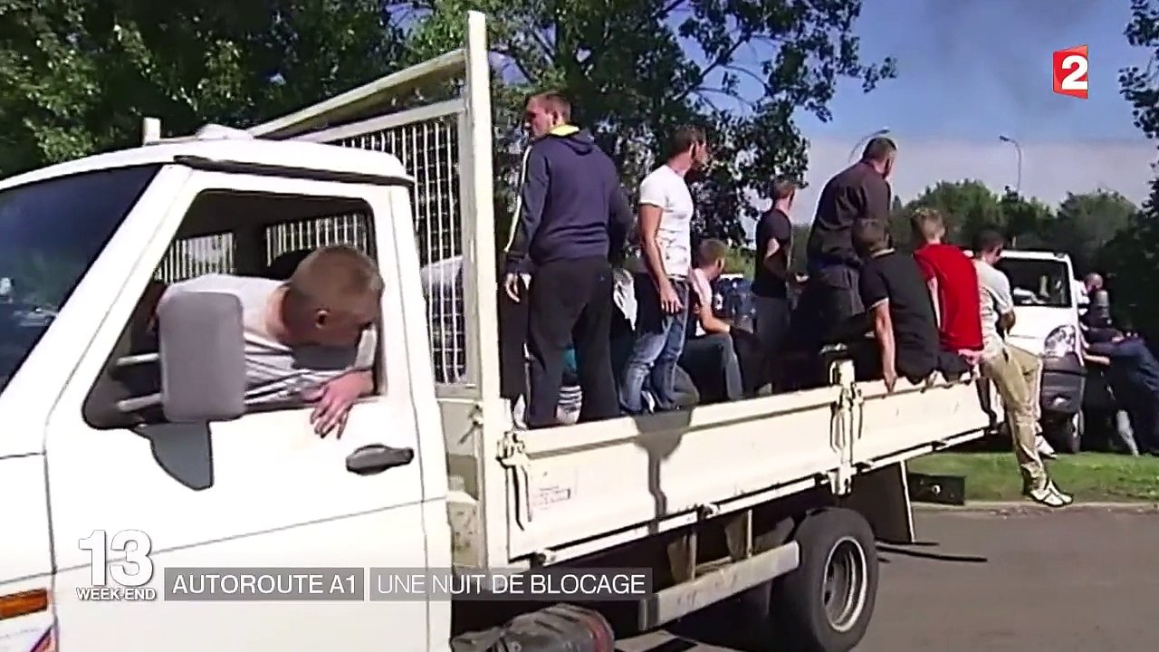 Autoroute A1 : une nuit de blocage