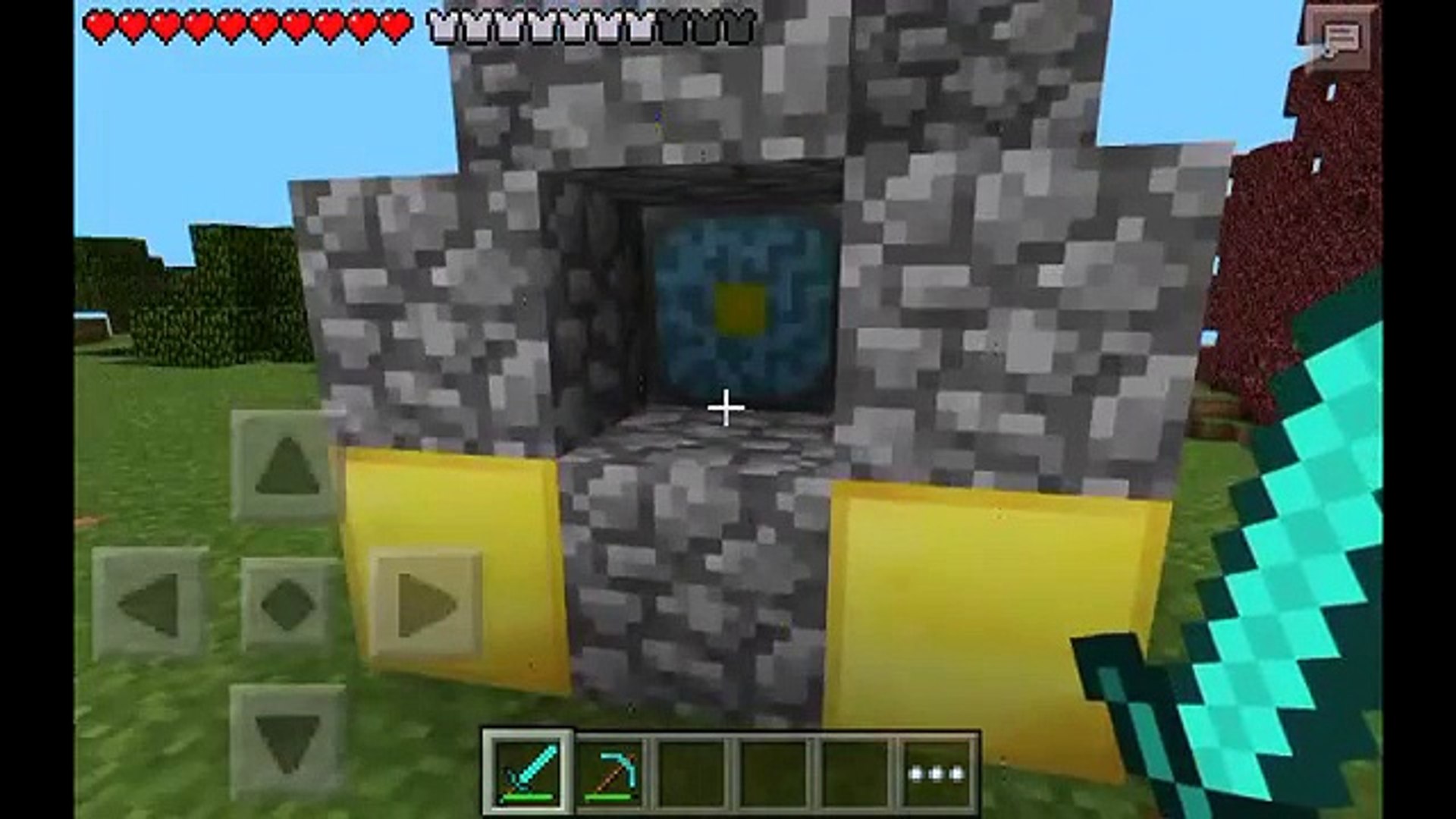 Minecraft Pe 0 9 4 How To Make A Nether Reactor Core Video Dailymotion