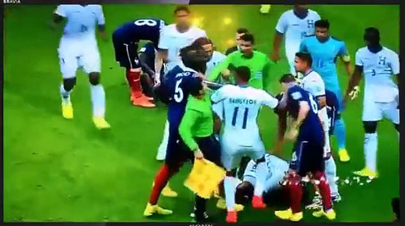 Football Fights of 2014   2015   Fights, Brawl, Fouls, Red Cards HD