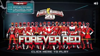 Power Rangers Forever Red