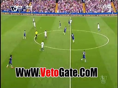 كاباى يهدر فرصه التقدم لكريستال بالاس امام تشيلسى
