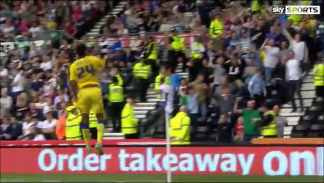 Derby County 1 v 2 Leeds United #LUFC