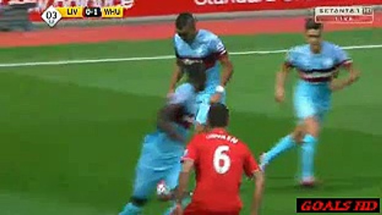 Liverpool 0-1 West Ham - 29.08.2015