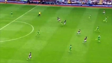 الهدف الثاني لاستون فيلا امام سندرلاند