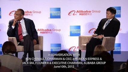 Alibaba Group & Amex: Jack Ma on How to Market Globally