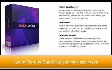 Social Surveys Ultimate Introduction & Review