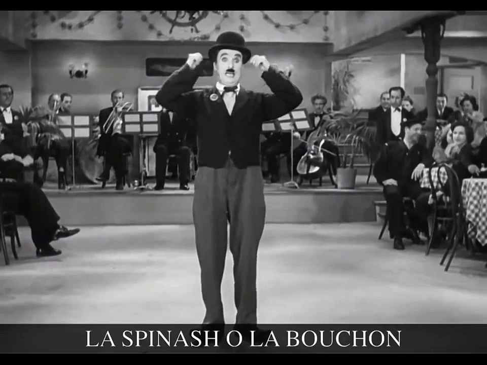 Charlie Chaplin - Titine (Non Sense Song, with lyrics) (Modern Times, 1936)