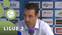 Conférence de presse Bourg en Bresse 01 - FC Sochaux-Montbéliard (2-1) : Hervé DELLA MAGGIORE (BBP) - Olivier ECHOUAFNI (FCSM) - 2015/2016
