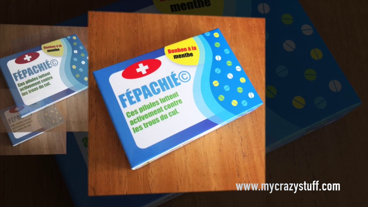 Médicaments humoristiques - Mycrazystuff.com