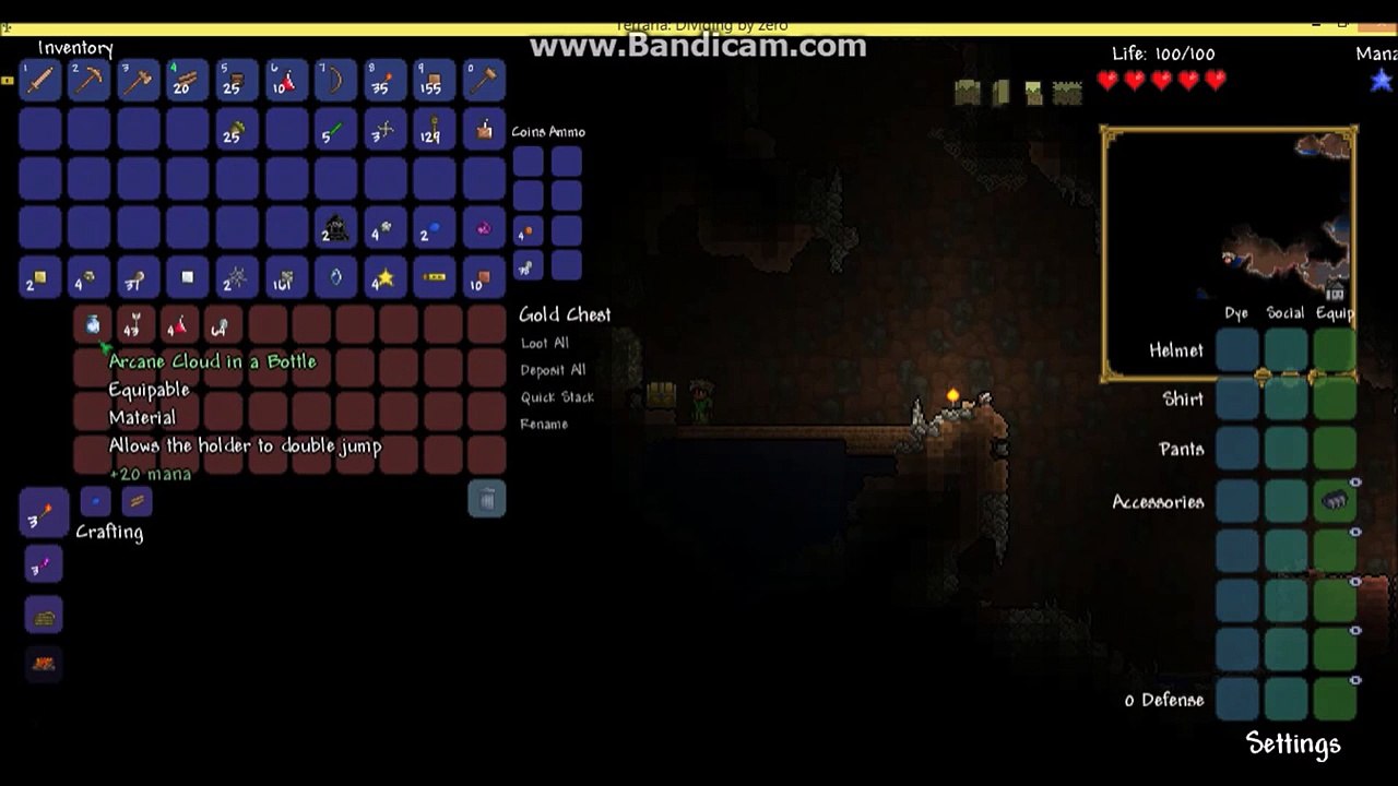 Let's Play Terraria EP 3: Mining!