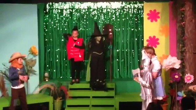 Giselle as The Wicked Witch Melting in The Wizard of Oz