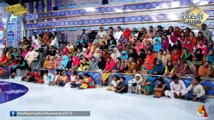 Sami Khan & Sarah Khan At Atv Ramadan Kareem 2015