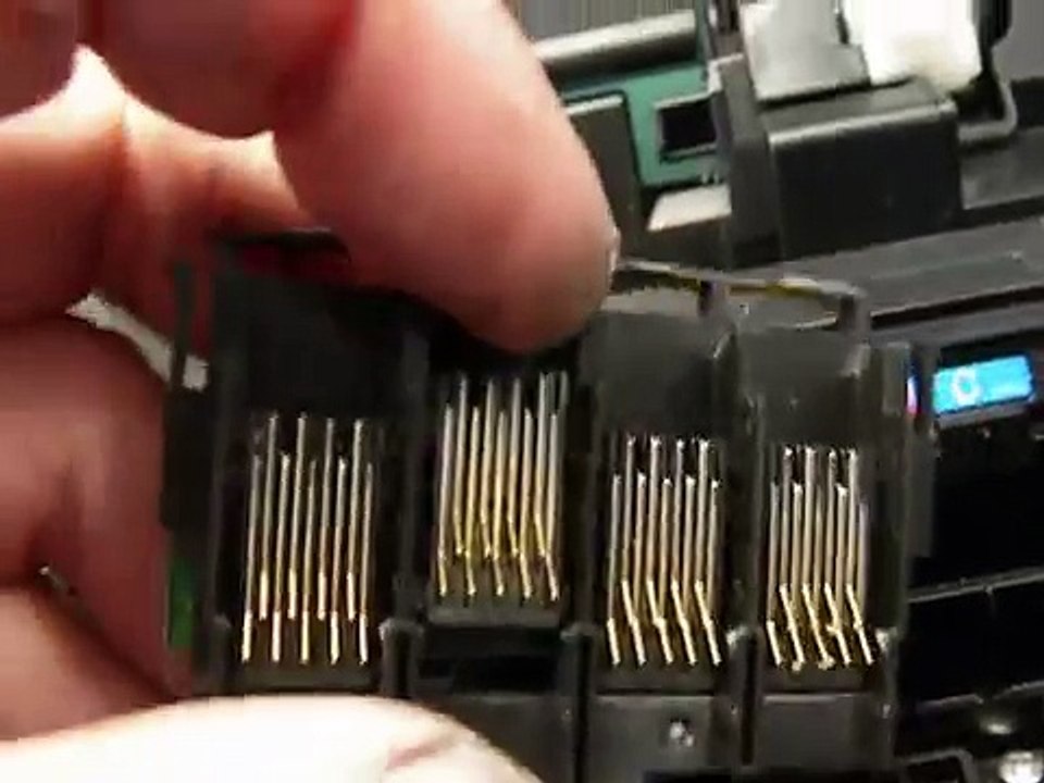 How to remove the Printhead from Epson Workforce WF-2530, WF-2540, Home XP-400, XP-300 Printer