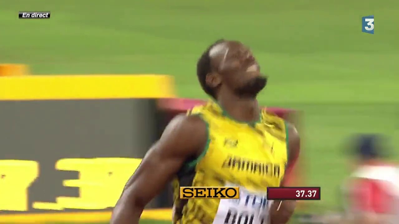 Athlétisme : Bolt et la Jamaïque champions du monde du 4x100m