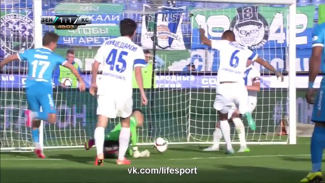 Zenit 1-3 Krylya Sovetov All Goals Extended Highlights HD 29/08/2015