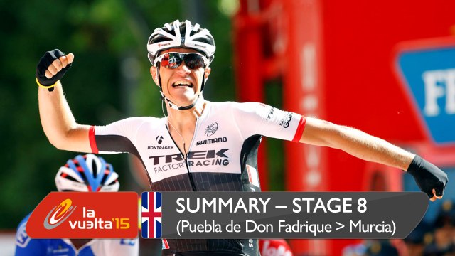 Summary - Stage 8 (Puebla de Don Fadrique / Murcia) - La Vuelta a España 2015