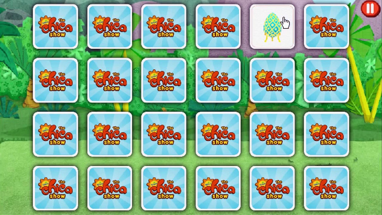 Chica Show Match Up with Bunji Cartoon Animation Sprout PBS Kids Game Play Walkthrough