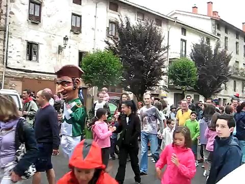 Fiestas de Ezcaray San Lonrenzo 2009 Gigantes y Cabezudos