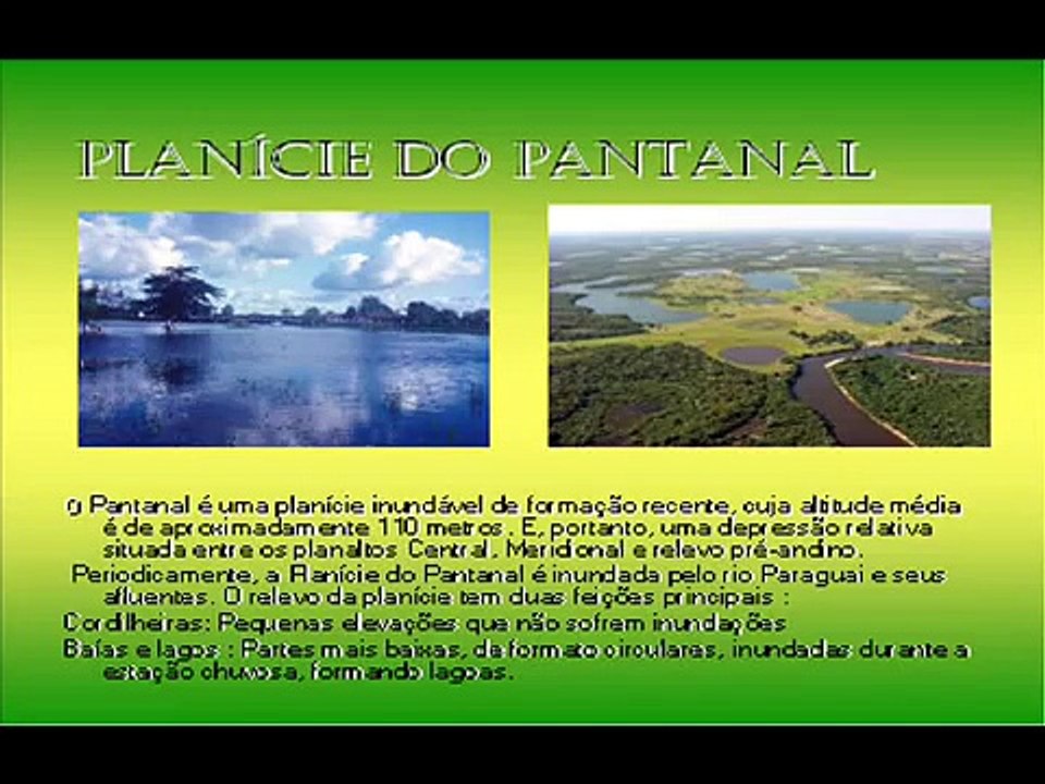 aspectos físicos e sociais da região Centro-Oeste