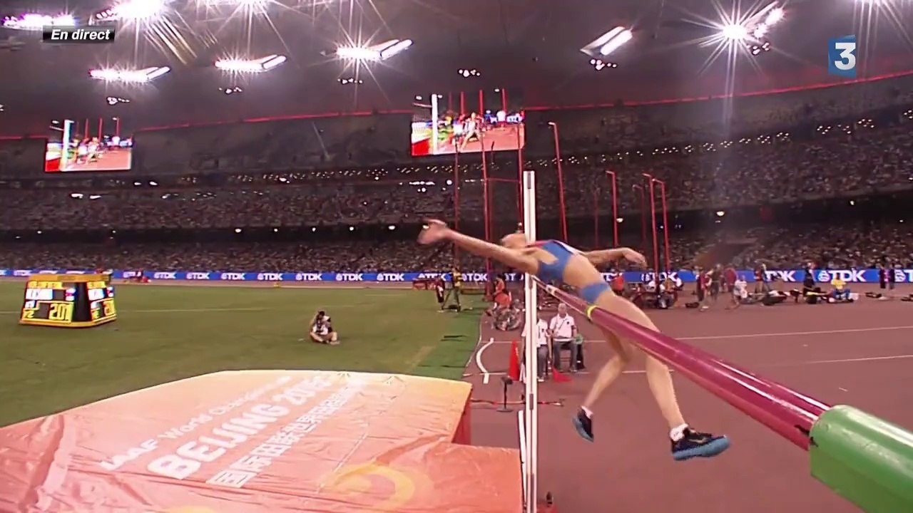 Championnats du Monde d'Athlétisme - Le saut vainqueur de Maria Kuchina