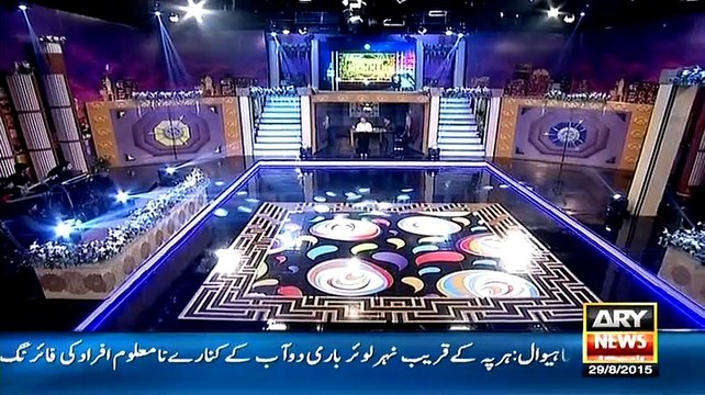 Umer Sharif Show Man On Arynews – 29th August 2015