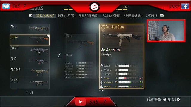 LES ARMES ELITES #15 STG44 IRON CLAW AW
