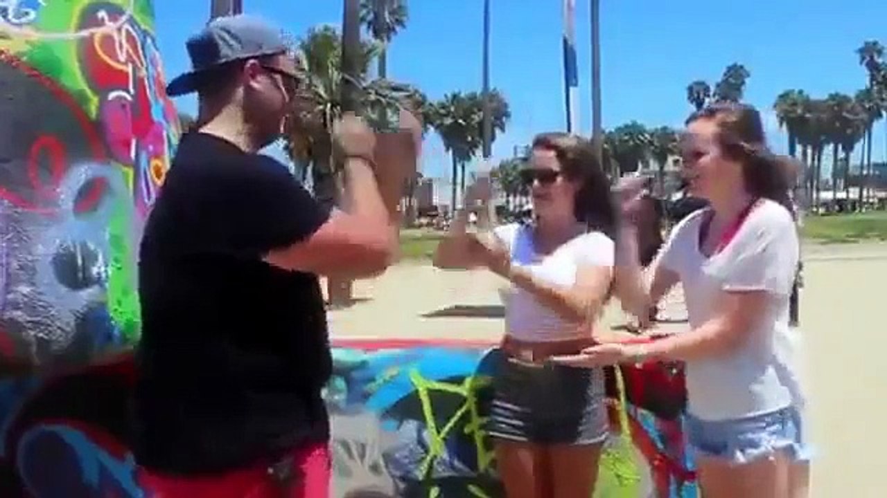 Kiss Bikini Babes - Fatso Kissing Prank