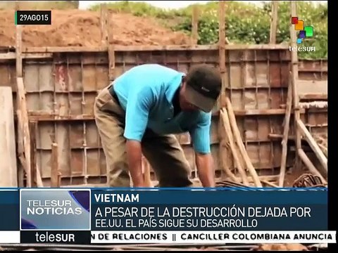 Vietnam, una nación que superó los daños dejados por la guerra