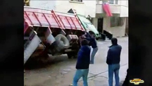 Kamyon kazaları | truck unloading fails 2