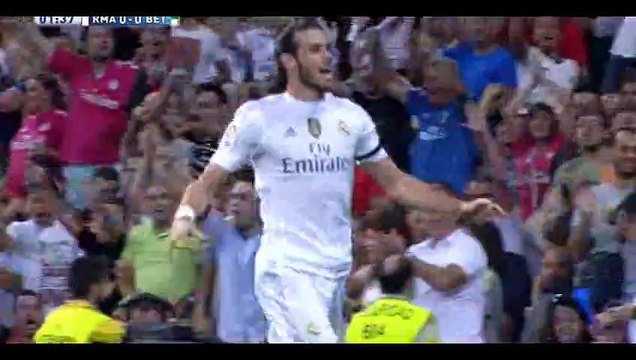 Goal Gareth Bale - Real Madrid 1-0 Real Betis - 29-08-2015