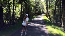 Riding on the new Dunnellon bike trail