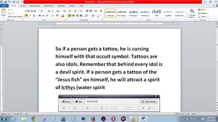 Can a Christian Have Tattoos Part 2