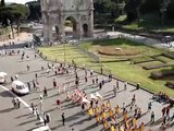 USC Marching Trojans at the Roman 