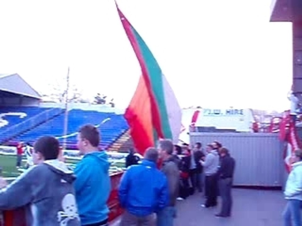 Briogaid Dearg display against Monaghan