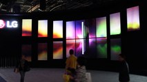 LG OLED TV Installation CES 2015