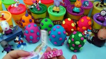 7 DIPPIN DOTS Play doh Barbie Peppa pig Kinder surprise eggs Disney Toys Donald Duck