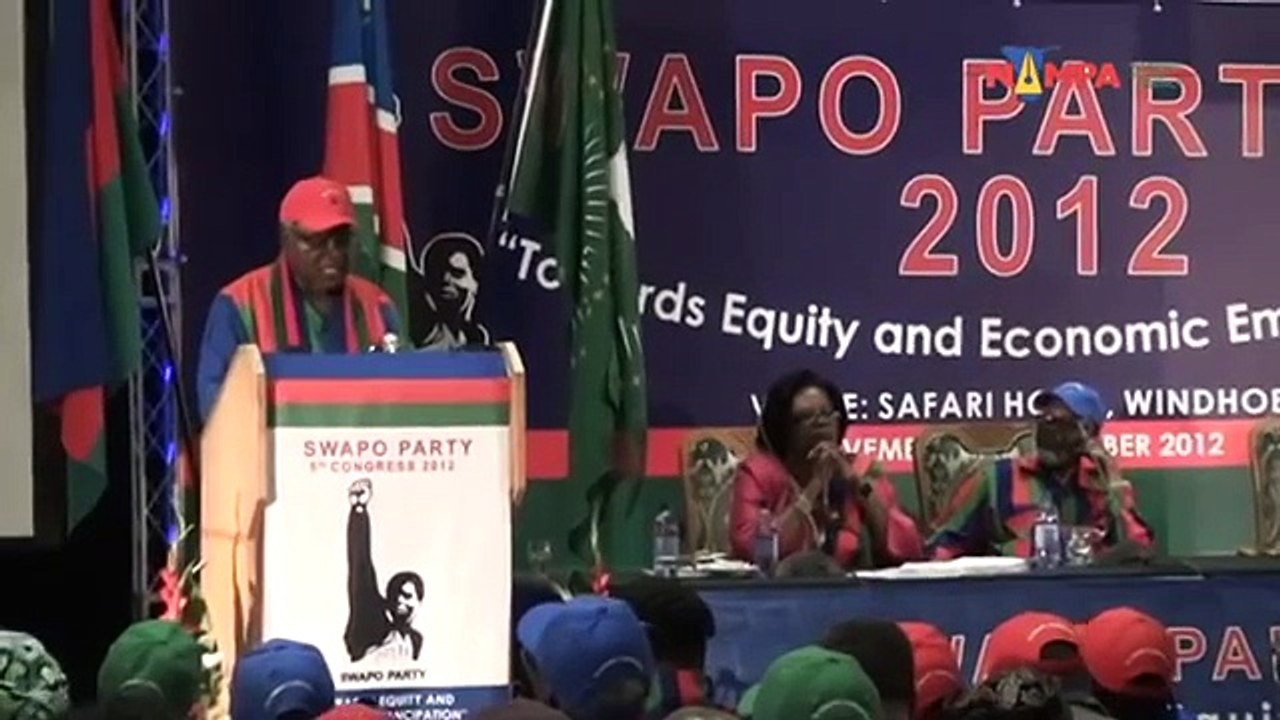 NAMPA: WHK- SWAPO Congress Swapo-Party President, 29 Nov 2012.mov