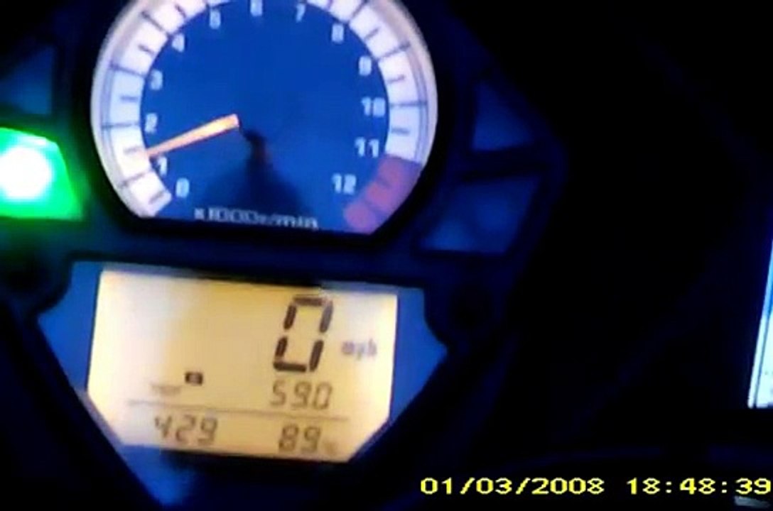 Sv1000s acceleration test by Adrian :)