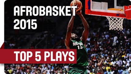 Top 5 Plays - Semi Finals - AfroBasket 2015