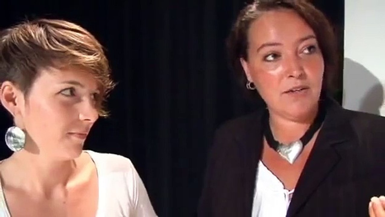 Zaida Catalán (MP) och Camilla Lindberg (FP) sv...