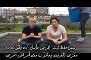 Arabic Sub CNBLUE Jonghyun   SHINee JONGHYUN Ice Bucket Challenge تحدي دلو الثلج مترجم عربي